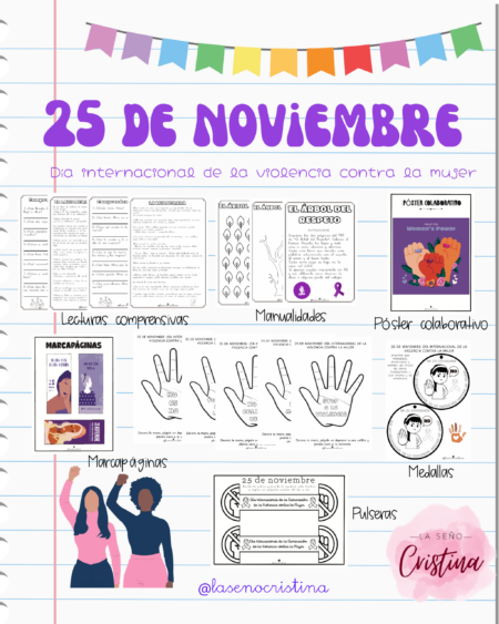 Pack 25 de noviembre | Día internacional 25N