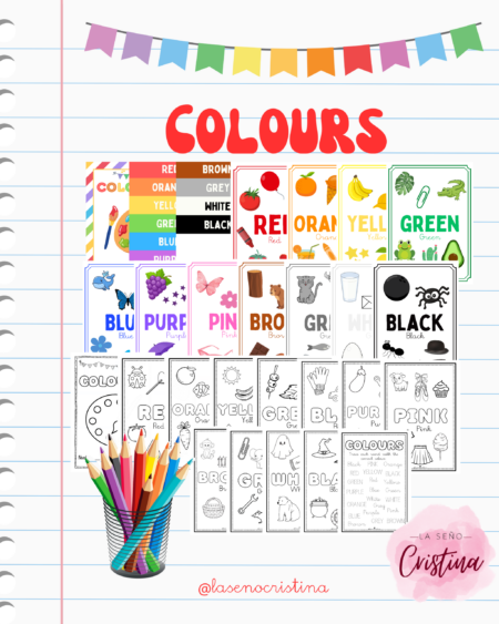 Colours | Repaso de los colores en inglés