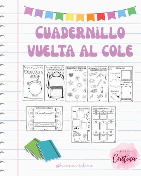 Cuadernillo vuelta al cole | Primeros días de curso