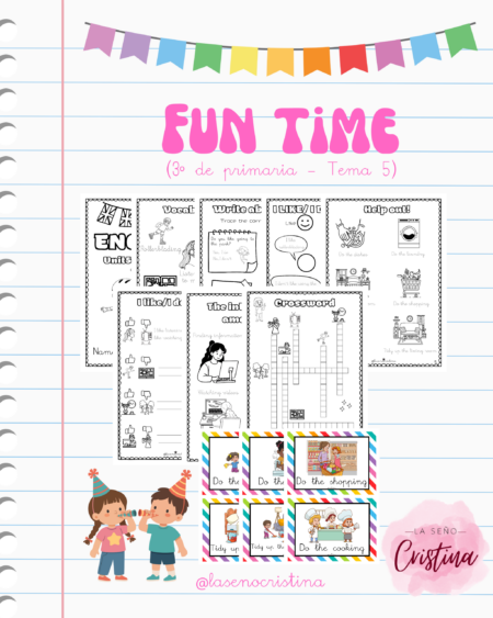 Fun time | Tema 5 de tercero de primaria