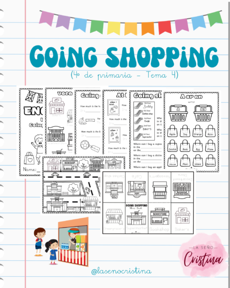 Going shopping | Tema 4 de cuarto de primaria