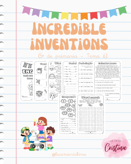 Incredible inventions | Tema 6 de Quinto de primaria