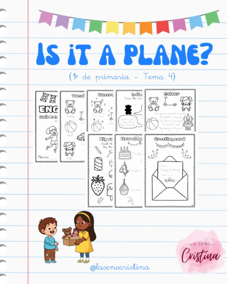 Is it a plane? | Tema 4  de primero de primaria