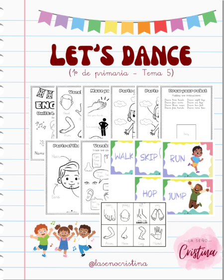 Let’s dance | Tema 5 de primero de primaria