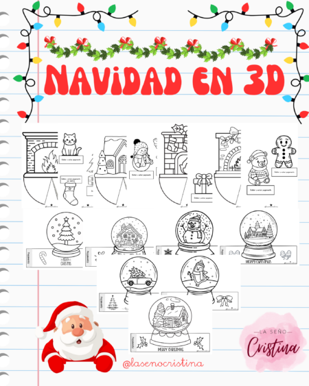 Navidad en 3D | Manualidades navideñas