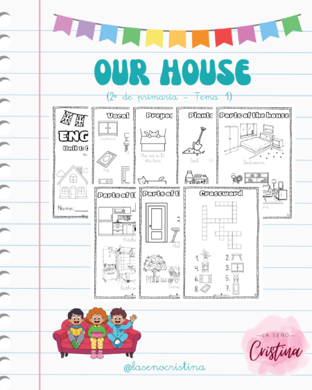 Our house | Tema 1 de Segundo de primaria