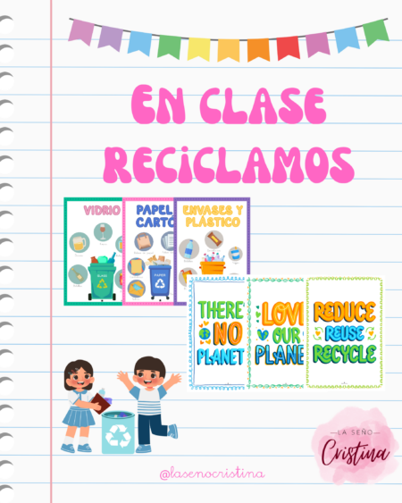En clase reciclamos | Material educativo sobre reciclaje para infantil y primaria