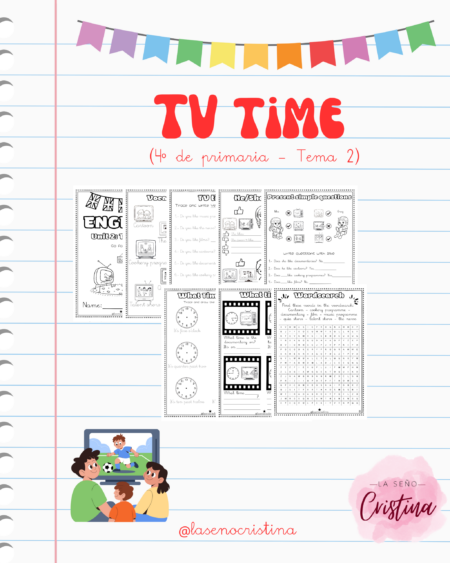 TV time | Tema 2 de cuarto de primaria